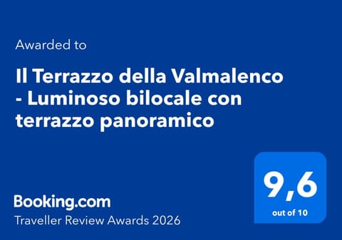 Il Terrazzo della Valmalenco - Luminoso bilocale con terrazzo panoramico Apartment in Chiesa In Valmalenco