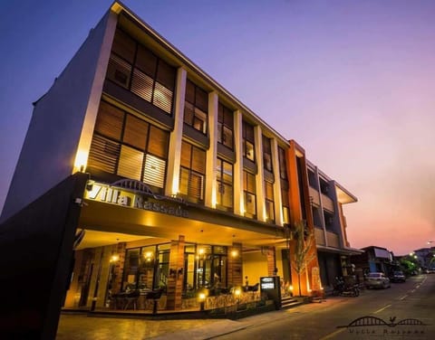 Property building, Facade/entrance, Bird's eye view, Other, Sunset