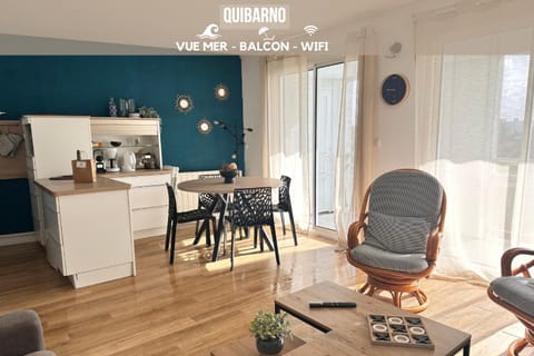 Quibarno - Appartement vue sur mer - 20m de la plage Apartment in Quiberon