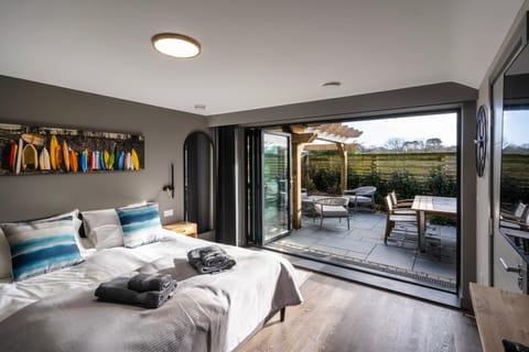 Patio, Garden, Seating area, Bedroom