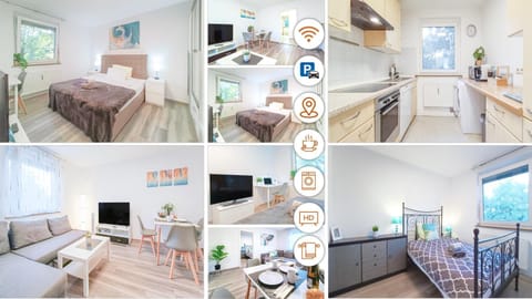 Bathroom, Living room, Dining area, Bedroom