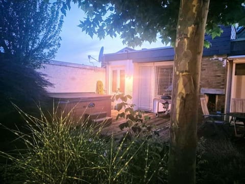 Property building, Patio, Garden, Garden view