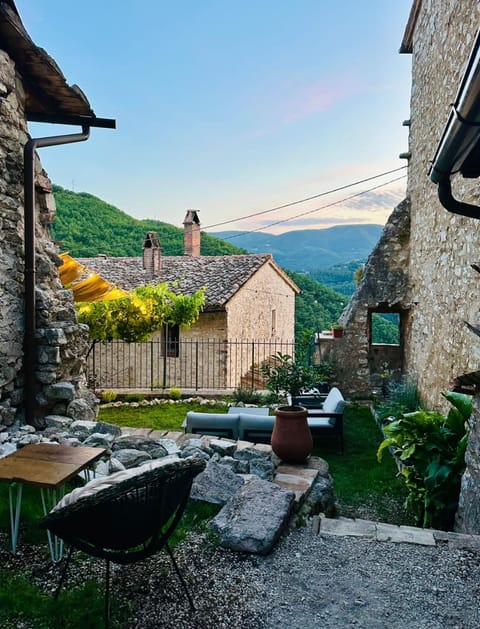 Natural landscape, Garden, Mountain view