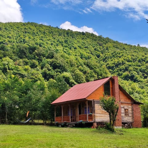 Property building, Natural landscape, Mountain view