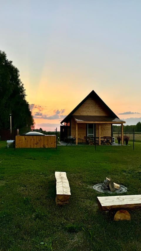 Property building, Natural landscape, Garden, Garden view, Sunset