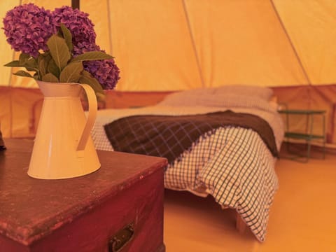 Furnished Bell Tent 3 Campground/
RV Resort in Saint Austell