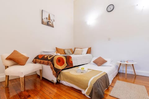 Bed, Living room, Photo of the whole room, Bedroom