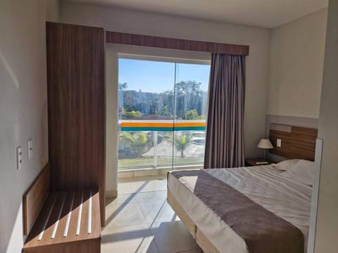 Bedroom, Pool view