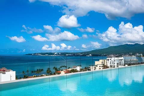 Bird's eye view, Sea view, Area and facilities, Swimming pool