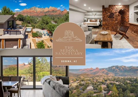 The Sedona Sanctuary - Unbeatable Views House in Sedona