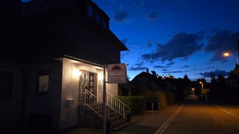 Property building, Night, Street view