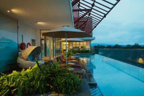Pool view, Swimming pool