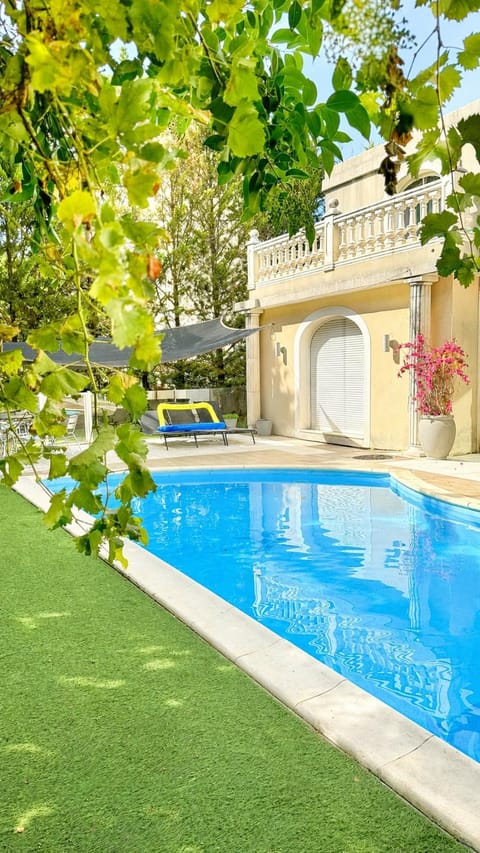 Property building, Spring, Day, Garden, Garden view, Pool view, Swimming pool