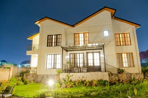 Night, Garden, Garden view