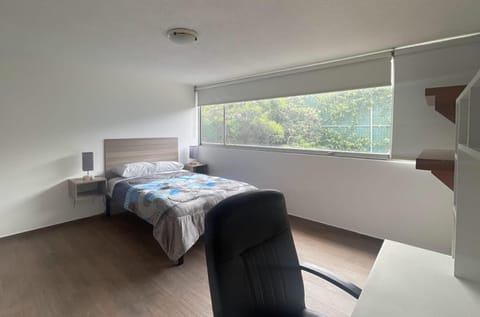 Photo of the whole room, Bedroom