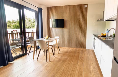 Communal lounge/ TV room, TV and multimedia, Balcony/Terrace, Kitchen or kitchenette, Living room, Seating area, Dining area, Evening entertainment