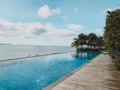 Day, Pool view, Sea view, Swimming pool