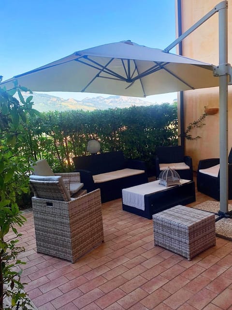 Patio, Garden, View (from property/room), Balcony/Terrace, Garden view, sunbed