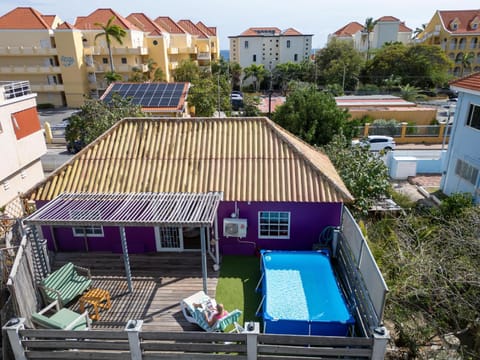 Property building, Day, Summer, Garden, Balcony/Terrace, Other, Other, Animals, Garden view, Pool view, Sea view, Swimming pool, Location, sunbed, air conditioner