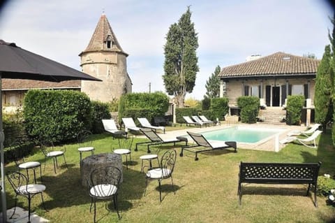 Property building, Living room, Swimming pool