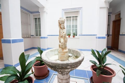 Property building, Patio