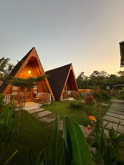 Property building, Garden view