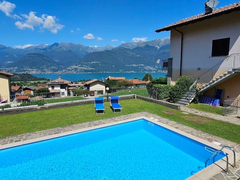 Natural landscape, Lake view, Mountain view, Pool view, Swimming pool