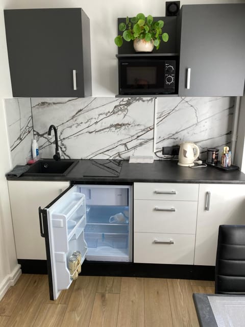 White & Black Apartment in Lithuania