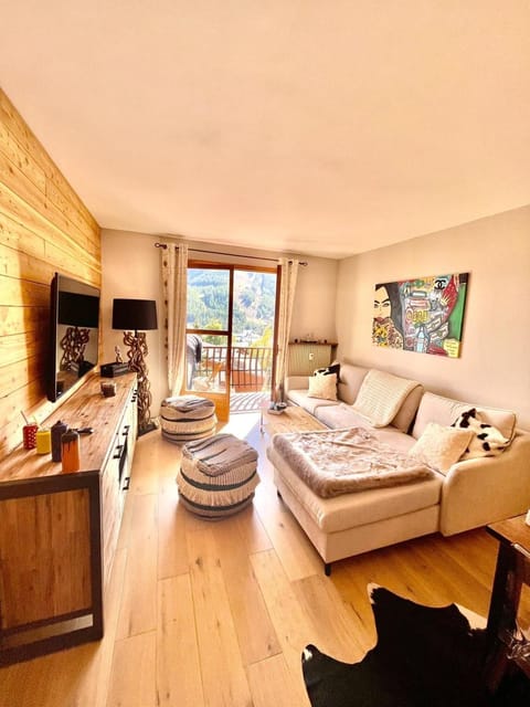 Appartement 2 pièces spacieux terrasse vues sur les pistes Apartment in Saint-Étienne-de-Tinée
