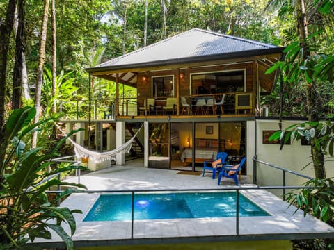 Property building, Patio, Day, Natural landscape, Garden, View (from property/room), Balcony/Terrace, Garden view, Pool view, Area and facilities, Swimming pool, sunbed
