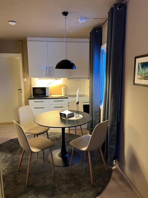 Kitchen or kitchenette, Dining area, stove