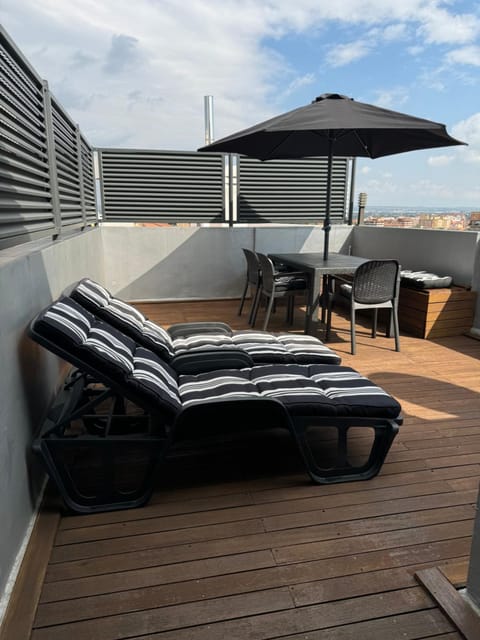 Solarium, Balcony/Terrace, sunbed