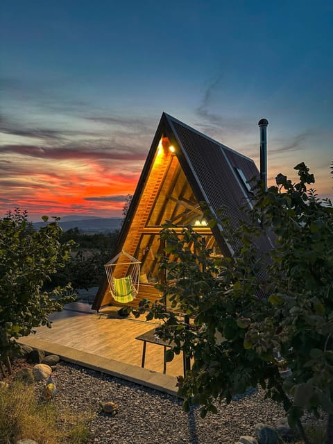 Property building, Natural landscape, Sunset
