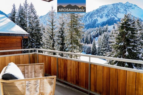 Winter, Balcony/Terrace, Mountain view