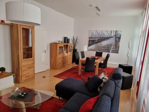 Living room, Seating area, Dining area