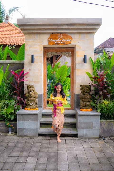 Property building, Facade/entrance, Spring, Day, People, Garden, Garden view, group of guests