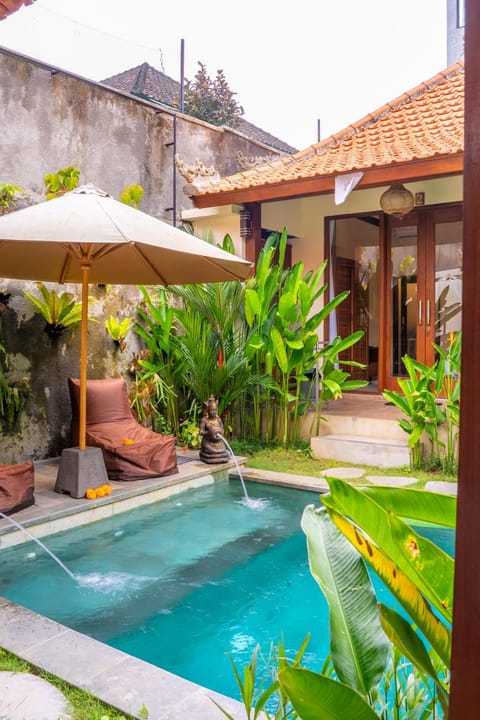 Property building, Patio, Day, Garden, Garden view, Pool view, Swimming pool, Swimming pool, sunbed