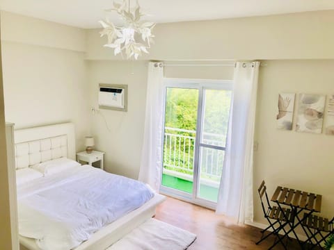 Bed, Balcony/Terrace, Photo of the whole room, Bedroom, air conditioner