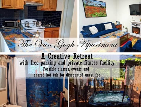The Van Gogh Apartment - a cozy, creative retreat Apartment in Tukwila