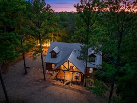 Property building, Patio, Facade/entrance, Natural landscape, Sunset