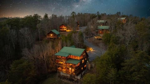 Can't Bear to Leave By Colonial Properties House in Pigeon Forge