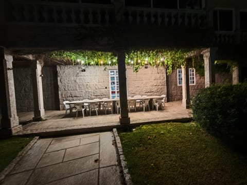 Off site, Night, Dining area