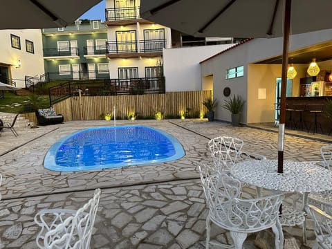 Property building, Pool view, Swimming pool