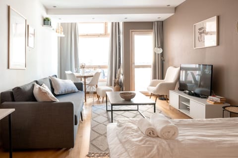 Bed, Living room, Photo of the whole room, Seating area, Dining area, Bedroom