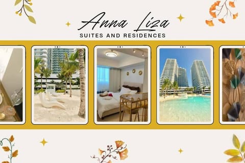 Property building, Text overlay, Swimming pool