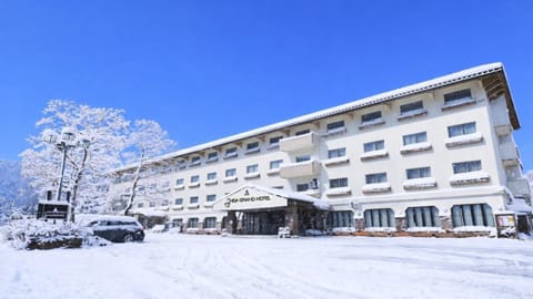 Property building, Day, Winter