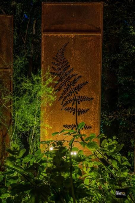 Night, Natural landscape, Garden, Garden, Garden view