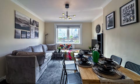 Colourful life-house near Glasgow House in Scotland