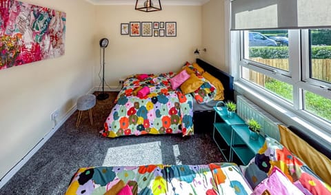 Colourful life-house near Glasgow House in Scotland