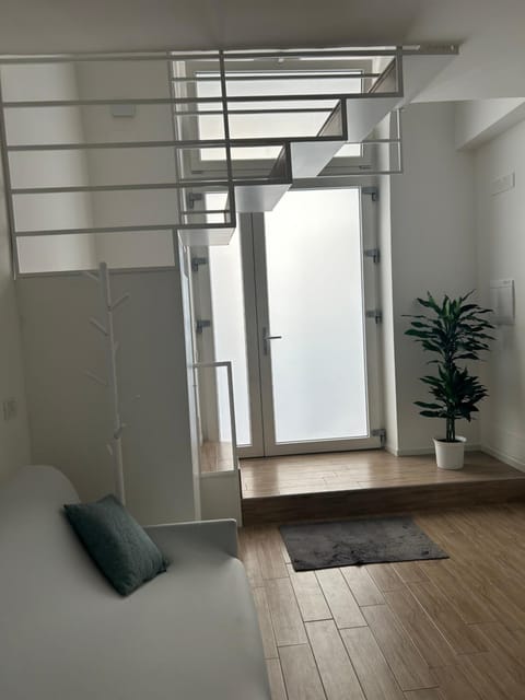 Shower, Bathroom, Living room, Seating area